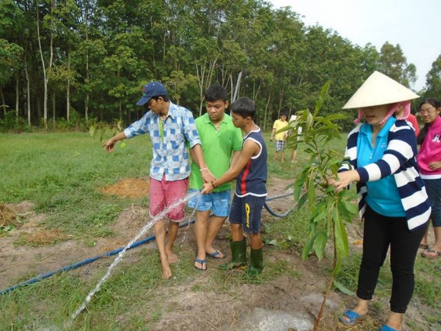 Tham quan và trồng cây
