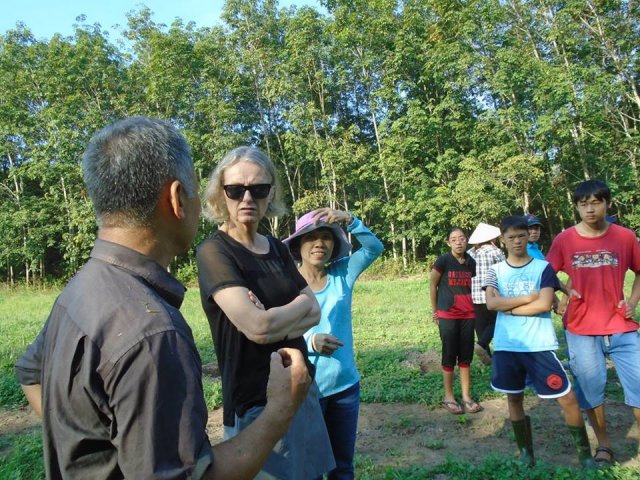 Tham quan và trồng cây