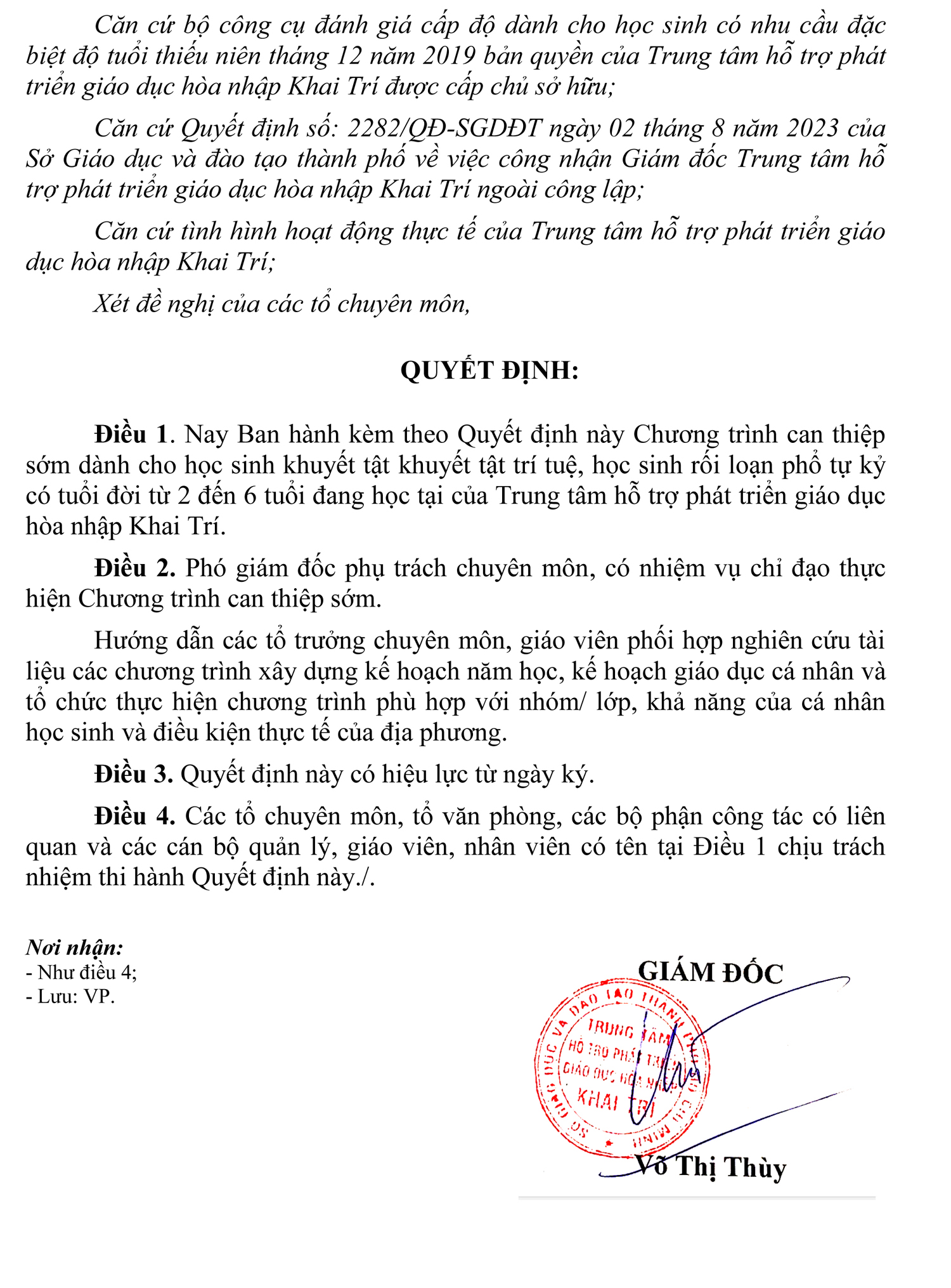 quyet dinh ban hanh chuong trinh can thiep som1